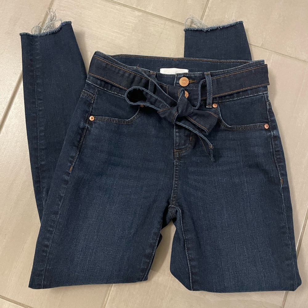 Loft high waist skinny jeans
